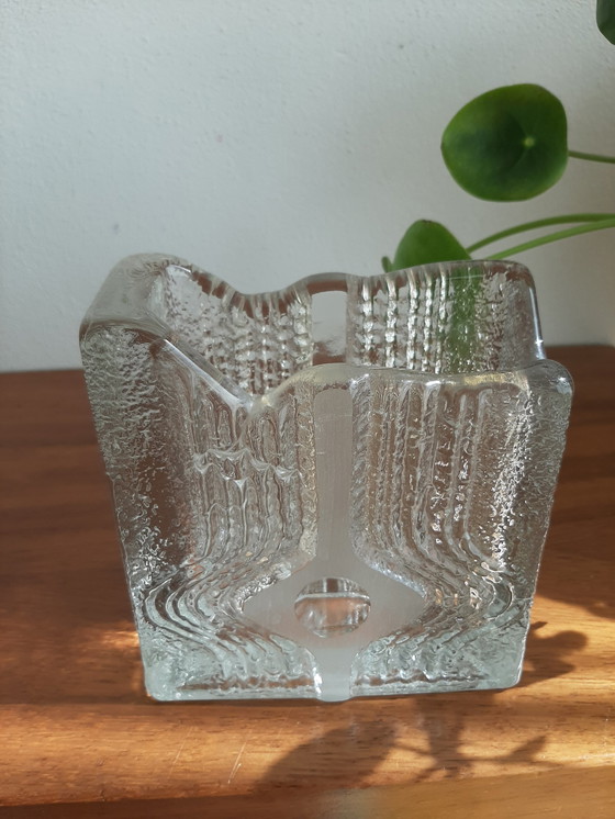 Image 1 of Nybro Glasbruk Sweden vase