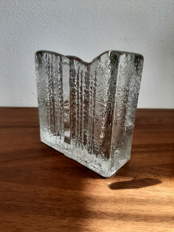 Image 1 of Nybro Glasbruk Sweden vase