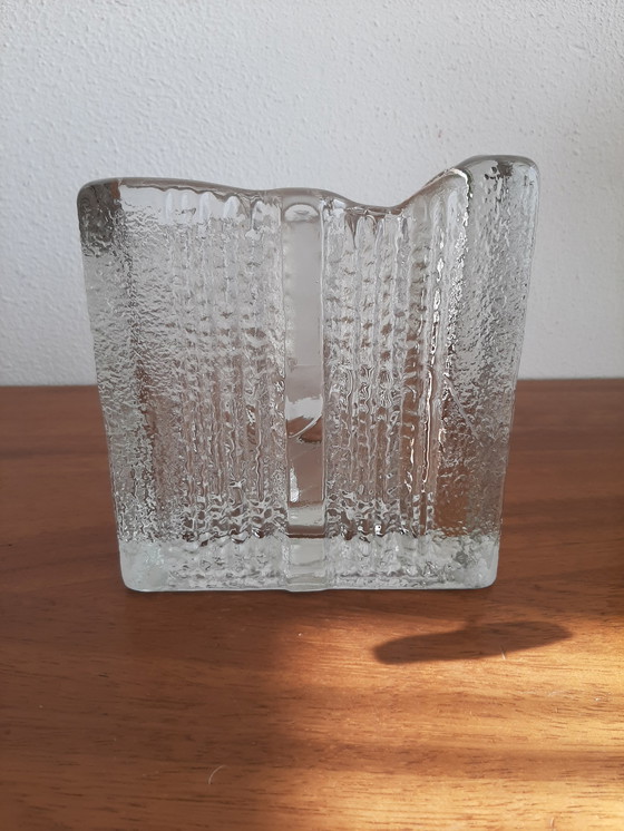 Image 1 of Nybro Glasbruk Sweden vase