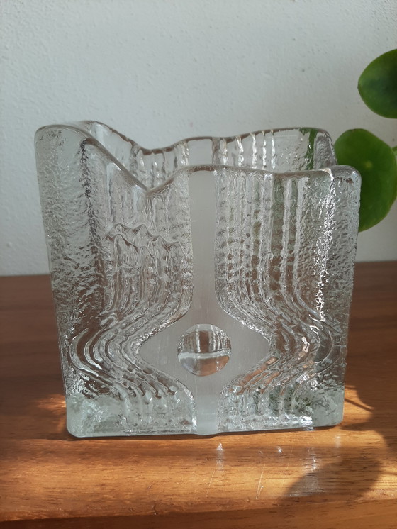 Image 1 of Nybro Glasbruk Sweden vase