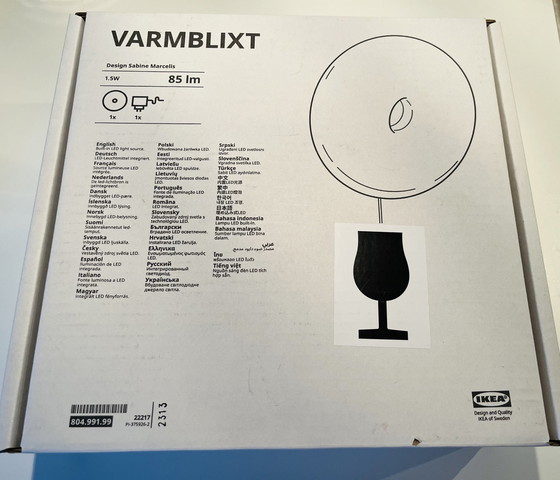 Image 1 of Ikea Varmblixt Donut Lamp New Design Item 
