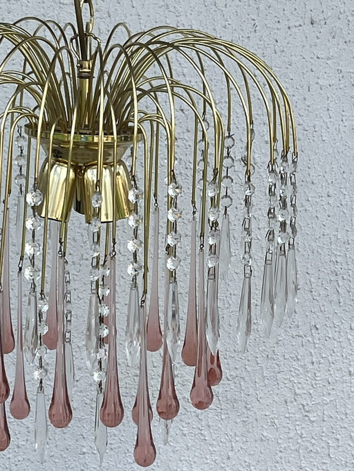 Murano Glass Cascade Chandelier