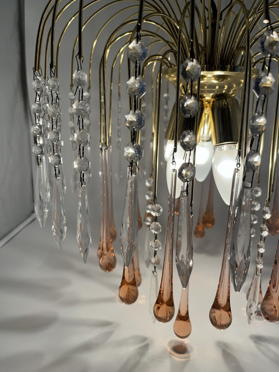 Image 1 of Murano Glass Cascade Chandelier