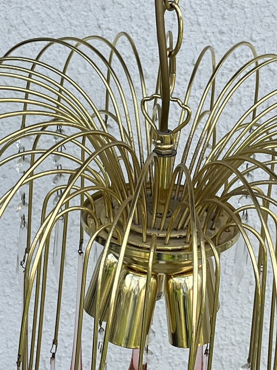 Image 1 of Murano Glass Cascade Chandelier