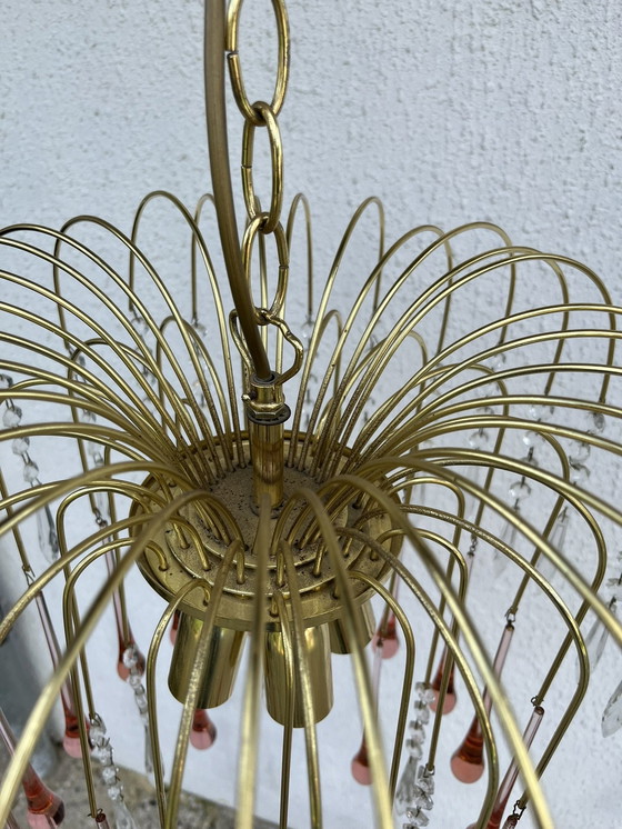 Image 1 of Murano Glass Cascade Chandelier