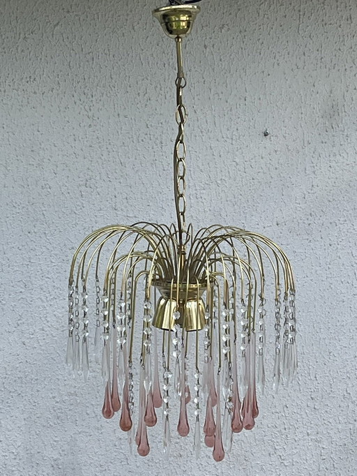 Murano Glass Cascade Chandelier