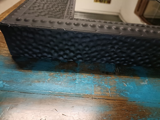 Image 1 of Espejo de metal negro 