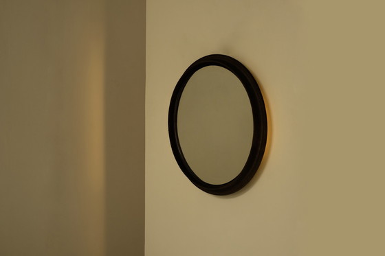 Image 1 of Large Illuminated Bronze Mirror