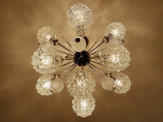 Image 1 of Very Large Sputnik Pendant Lamp