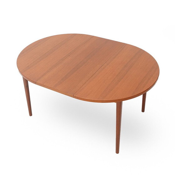 Image 1 of Vintage "Malta" extendable teak dining table by Hugo Troeds, Sweden 1960