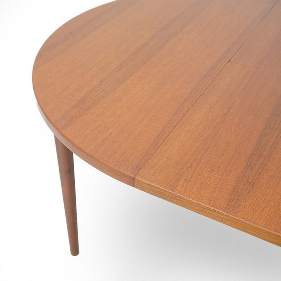 Image 1 of Vintage "Malta" extendable teak dining table by Hugo Troeds, Sweden 1960