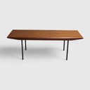 Tavolino da caffè di design vintage - Teak Wilhelm Renz