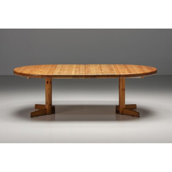 Image 1 of Vintage extendable dining table by Rainer Daumiller, Denmark 1970s