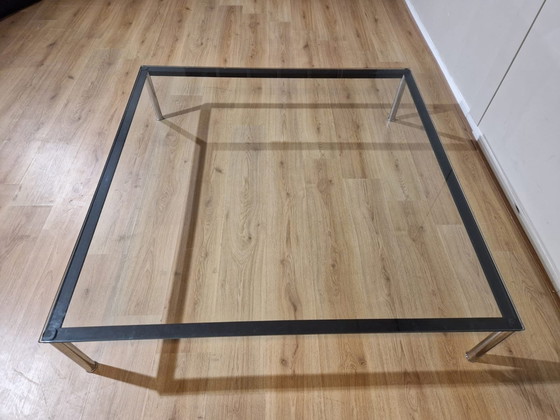 Image 1 of Cassina Lc-10P Coffee Table Glass Design Le Corbusier
