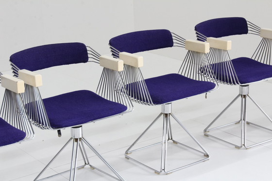 Image 1 of 4 X Rudi Verelst Delta Dining Chairs Novalux