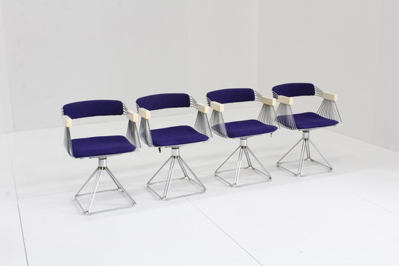 Image 1 of 4 X Rudi Verelst Delta Dining Chairs Novalux