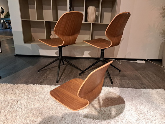 Image 1 of 2 Florence Walnut Chairs From Boconcept