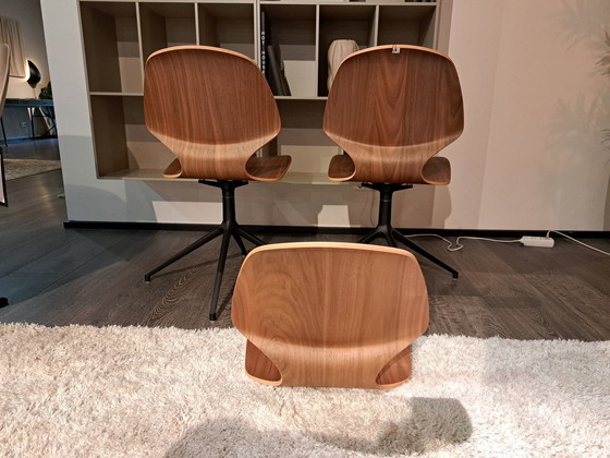 Image 1 of 2 Florence Walnut Chairs From Boconcept