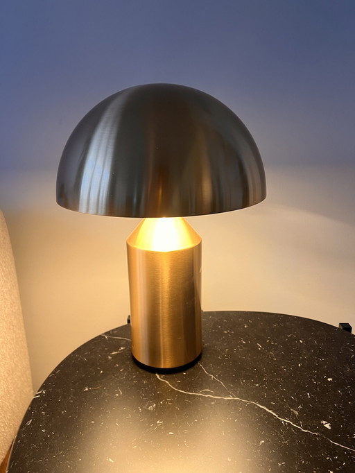 Oluce Atollo 235 Table Lamp Gold