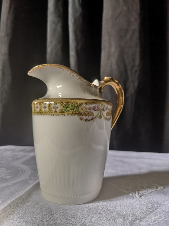 Image 1 of Limoges Porcelain Tea Set France Chabrol et Poirier Siglé