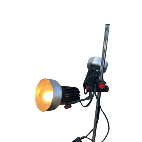 Image 1 of Vintage metal and rubber floor lamp, 1970