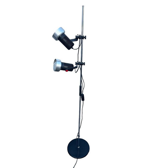 Image 1 of Vintage metal and rubber floor lamp, 1970