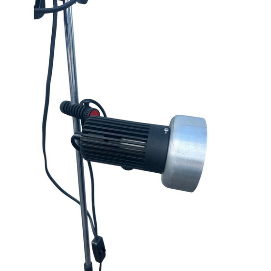 Image 1 of Vintage metal and rubber floor lamp, 1970