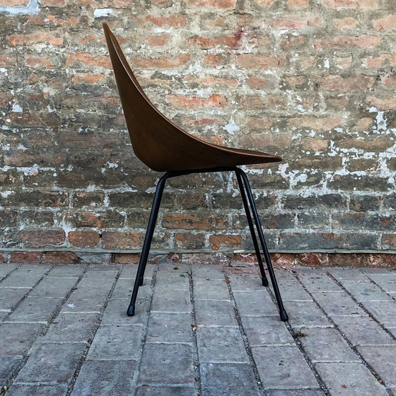 Image 1 of Set da pranzo Medea Mid-Century in teak di Vittorio Nobili per Fratelli Tagliabue, 1956