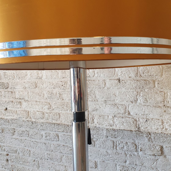 Image 1 of Leclair & Schäfer Floor Lamp Xl - Chrome - Gold/Yellow