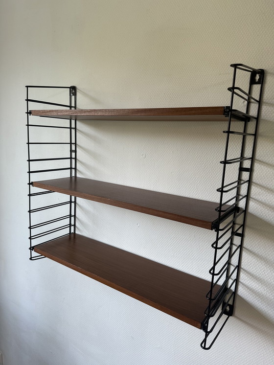 Image 1 of Tomado Wall Rack Teak Retro Bookshelf