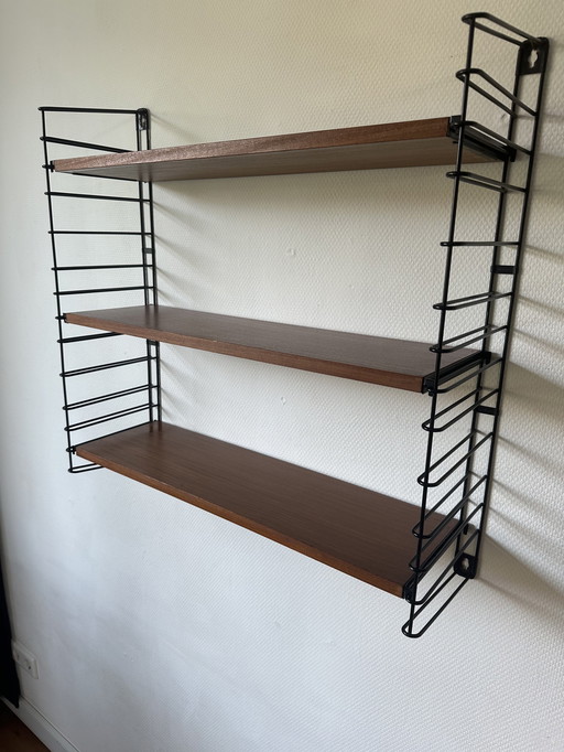 Tomado Wall Rack Teak Retro Bookshelf