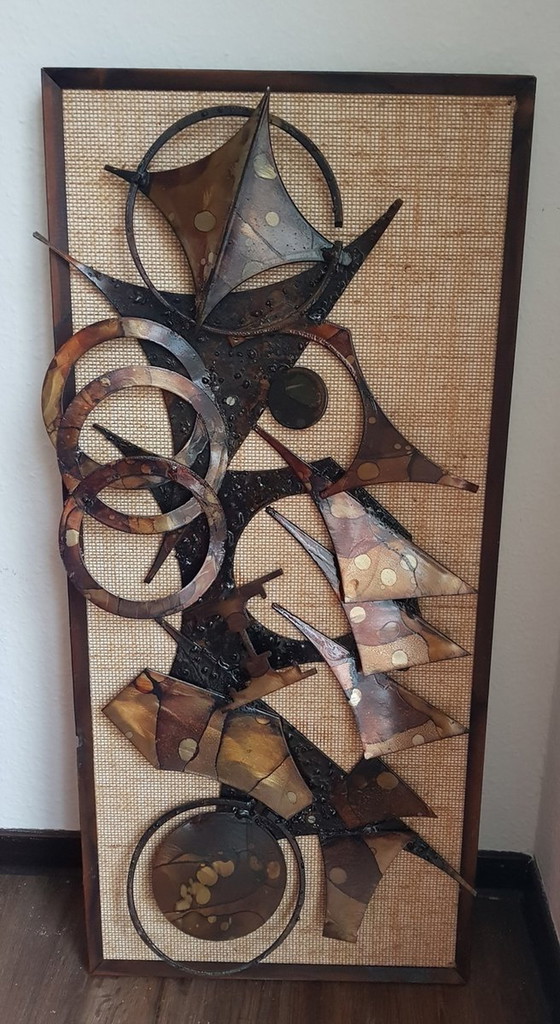 Image 1 of Wall Sculpture By Henrik Horst, 1970S