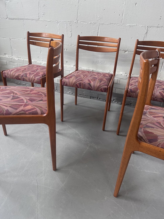 Image 1 of 6x Chaises de salle à manger vintage