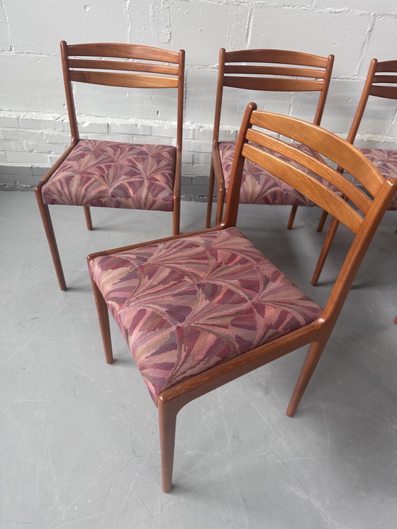 Image 1 of 6x Chaises de salle à manger vintage