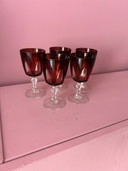 5x Cristal D'Arques Luminarc wine glasses