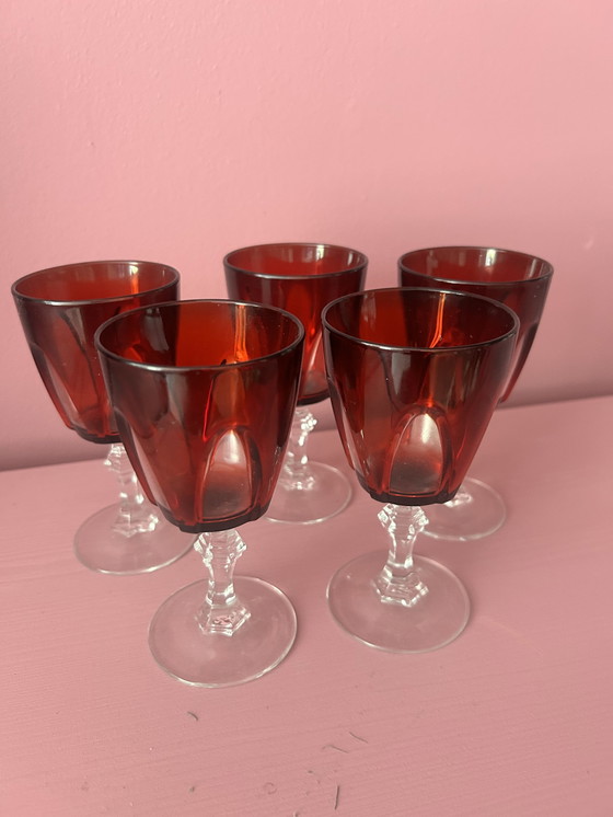 Image 1 of 5x Cristal D'Arques Luminarc wine glasses