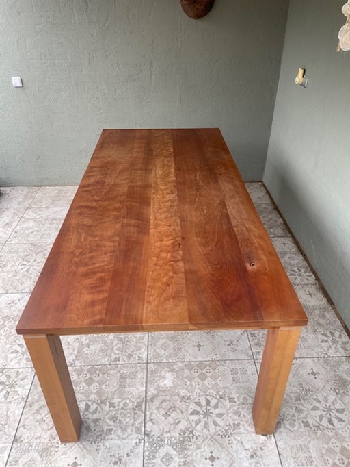 Dining table made by furniture maker