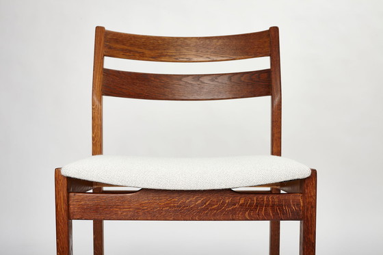 Image 1 of Ensemble de quatre chaises de salle à manger Conçues par Kurt Østervig pour KP Møbler, Danemark, années 1960.