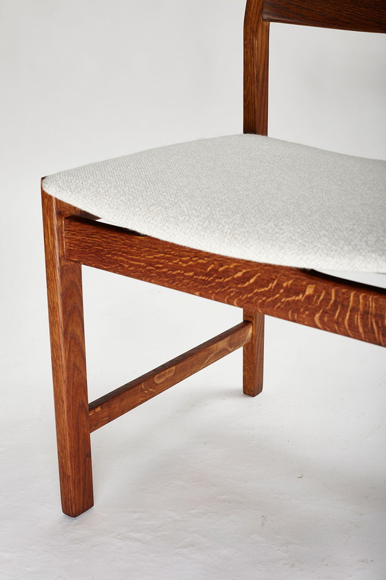 Image 1 of Ensemble de quatre chaises de salle à manger Conçues par Kurt Østervig pour KP Møbler, Danemark, années 1960.