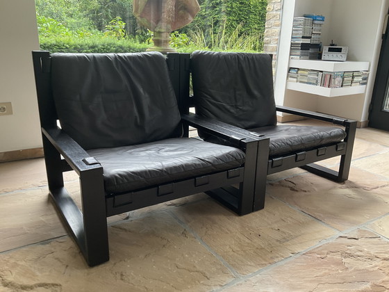 Image 1 of 2x chaises longues brutalistes Sonia Wasseur