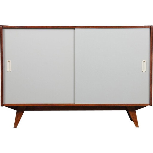 Vintage chest of drawers model U-452 in oak by Jiri Jiroutek for Interier Praha, Czechoslovakia 1960