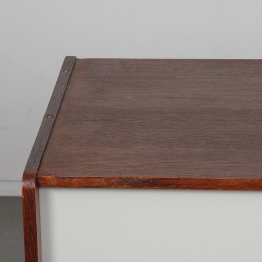 Vintage chest of drawers model U-452 in oak by Jiri Jiroutek for Interier Praha, Czechoslovakia 1960