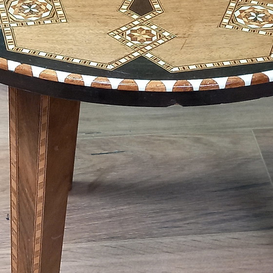 Image 1 of Spanish Inlaid Side Table