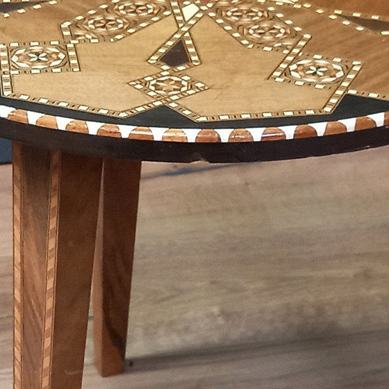 Image 1 of Spanish Inlaid Side Table