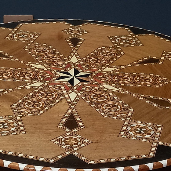 Image 1 of Spanish Inlaid Side Table