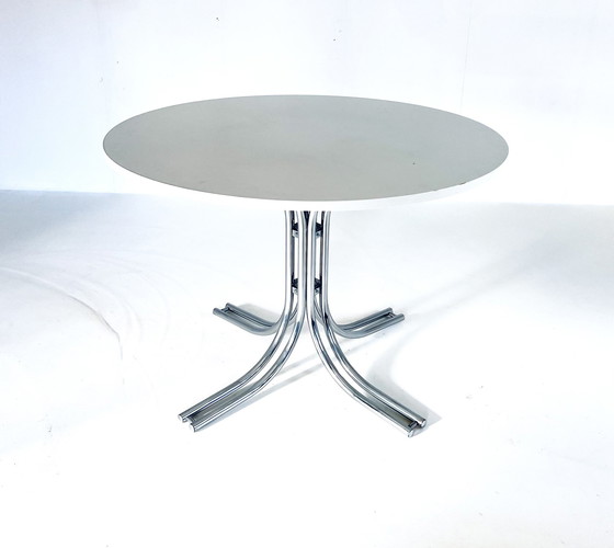 Image 1 of Tube Frame Dining Room Set, Italy '80s