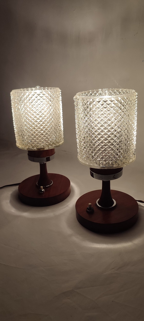 Image 1 of Pair Of Table Lamps. Spain, 1970S.
