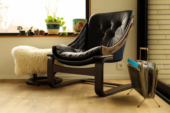 Image 1 of Nelo Möbel 'Kroken' armchair by Åke Fribytter