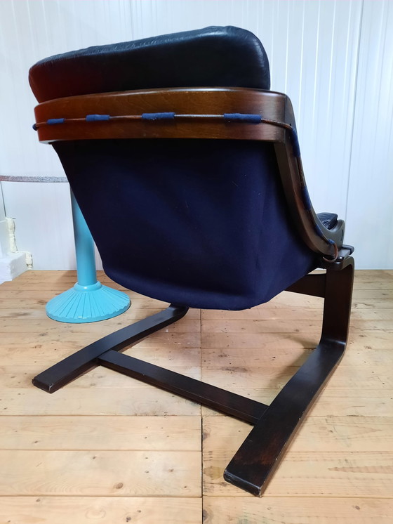 Image 1 of Nelo Möbel 'Kroken' armchair by Åke Fribytter