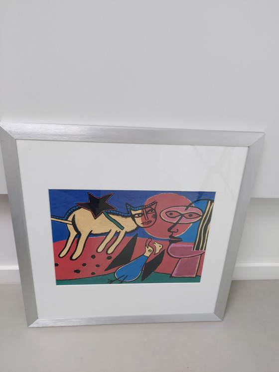 Image 1 of Offset Lithograph Corneille By Art Unlimited, Limited Edition.